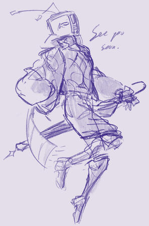 [2025] original character, fullbody sketch
